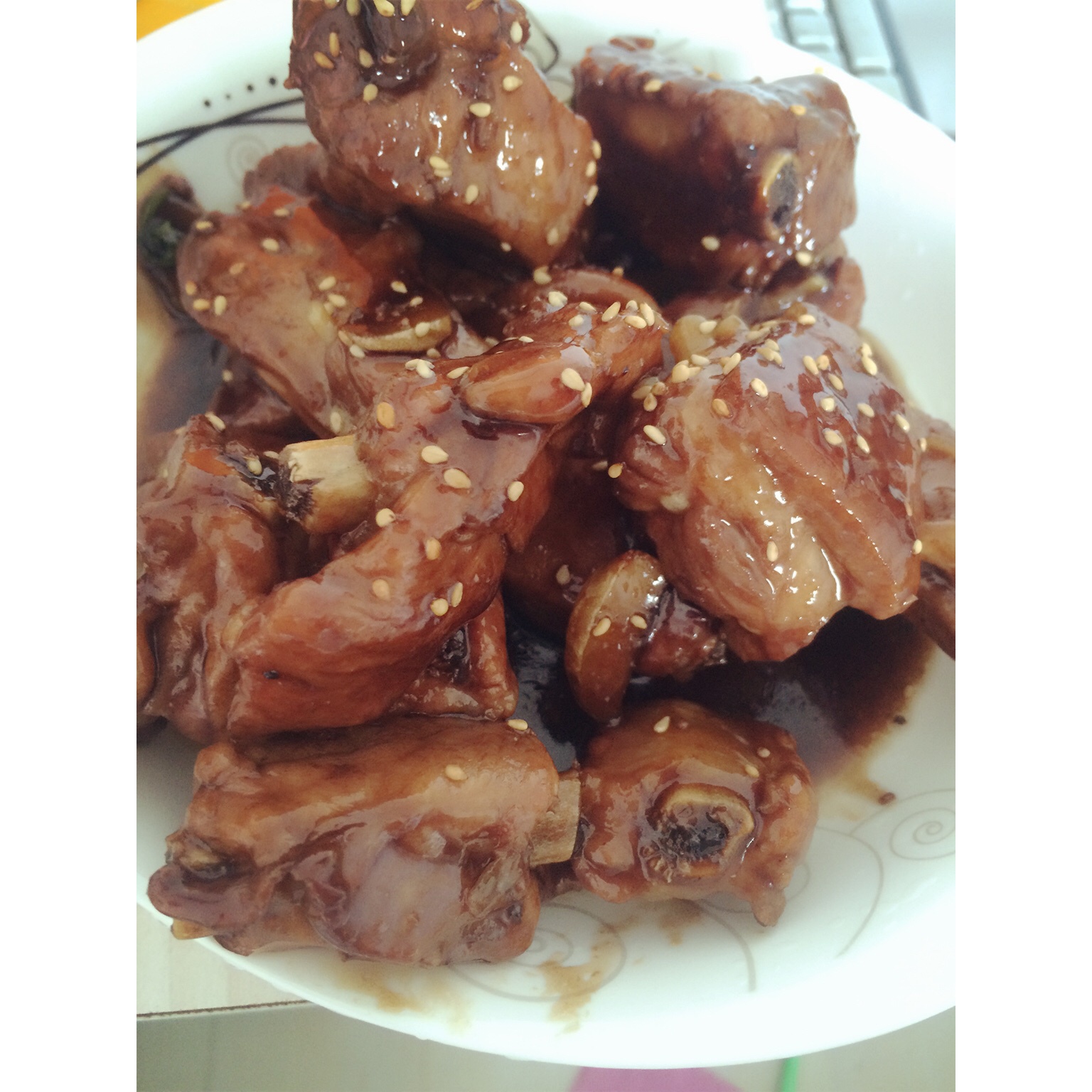 懒人版糖醋排骨