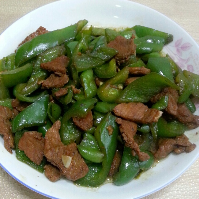 青尖椒炒肉