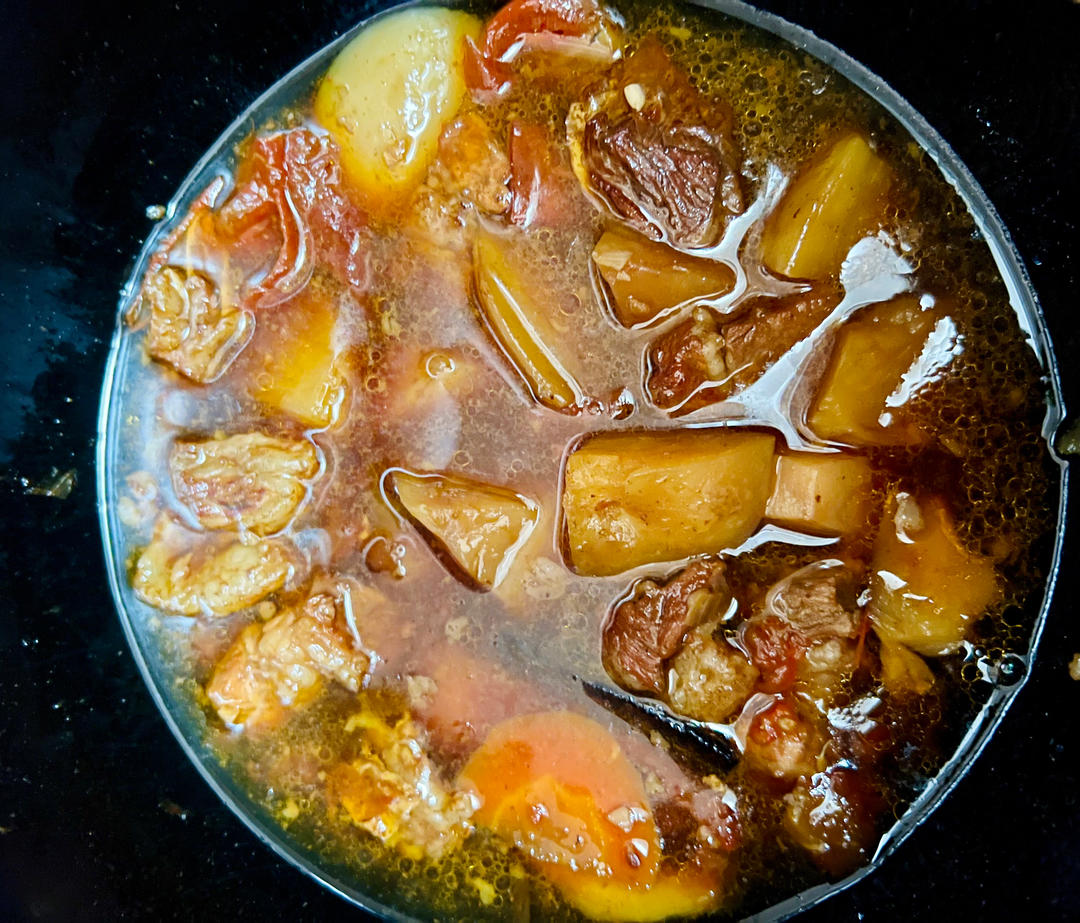 番茄土豆炖牛腩