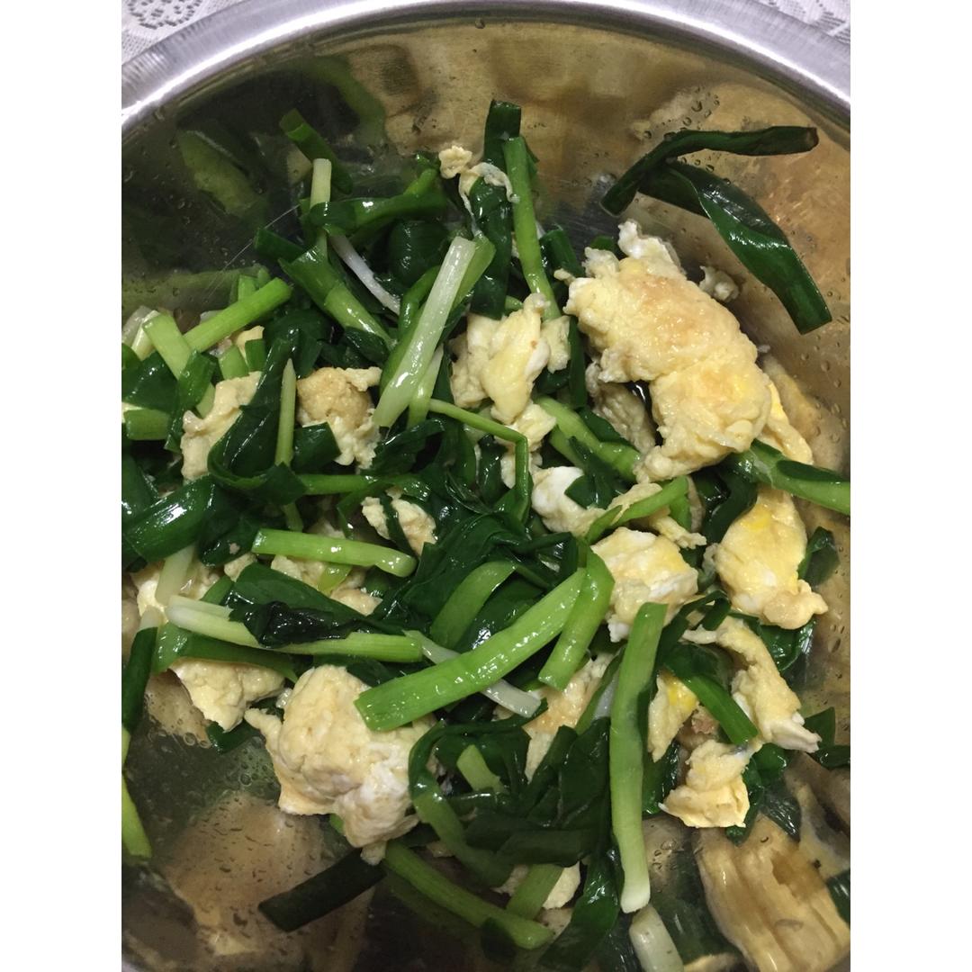 韭菜炒鸡蛋