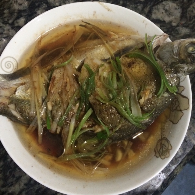 美伢balabala做的清蒸鱼