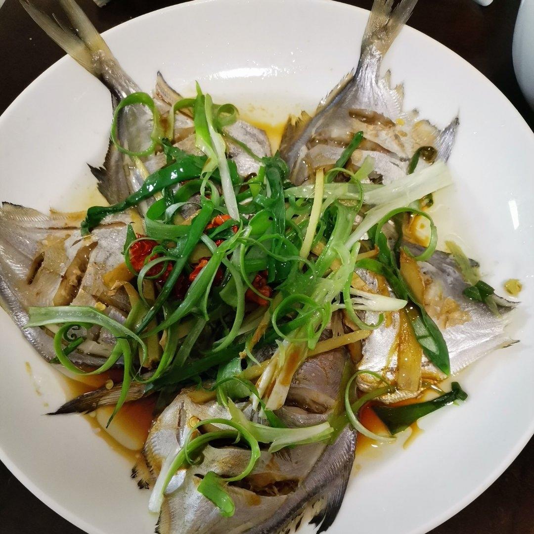 清蒸白鲳鱼