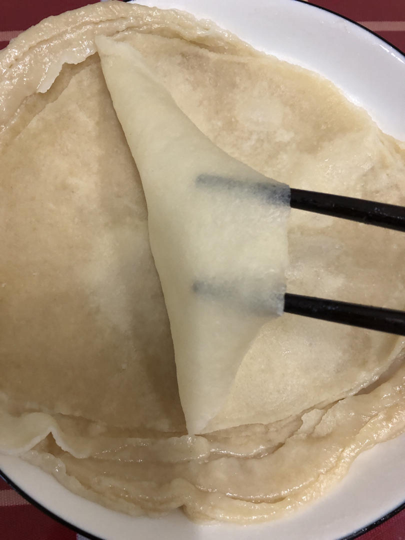 春饼 —薄如纸