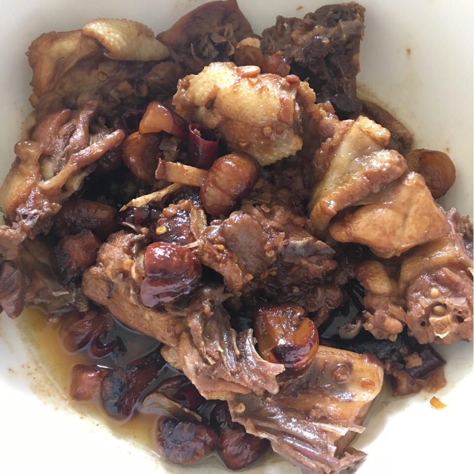 板栗烧鸡