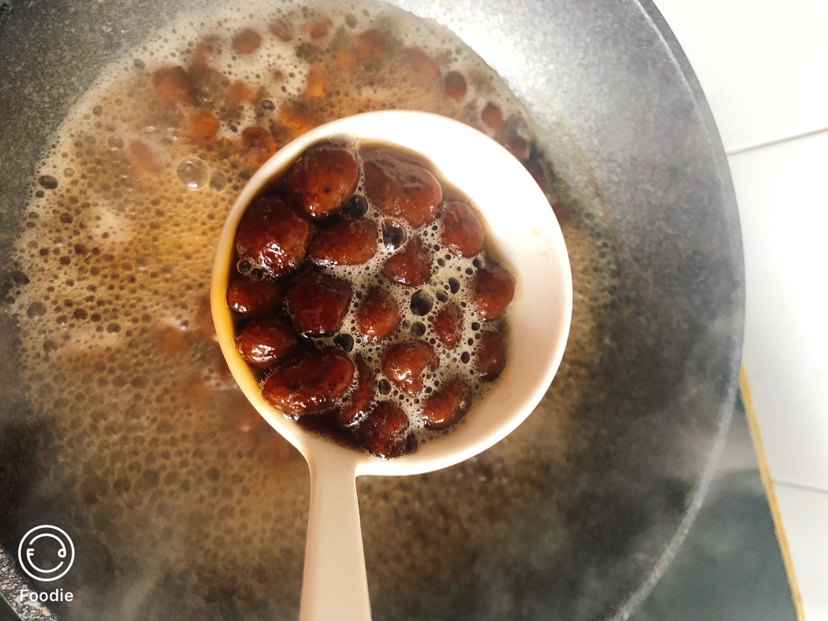 简单版自制挂杯低糖珍珠奶茶的做法 步骤11
