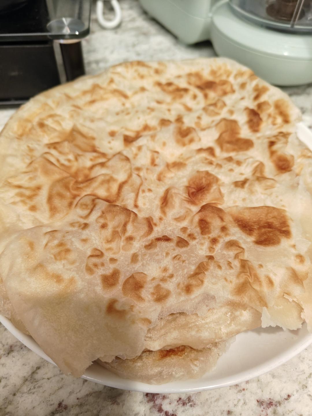 家常烙饼，直接吃、炒饼吃都好吃。