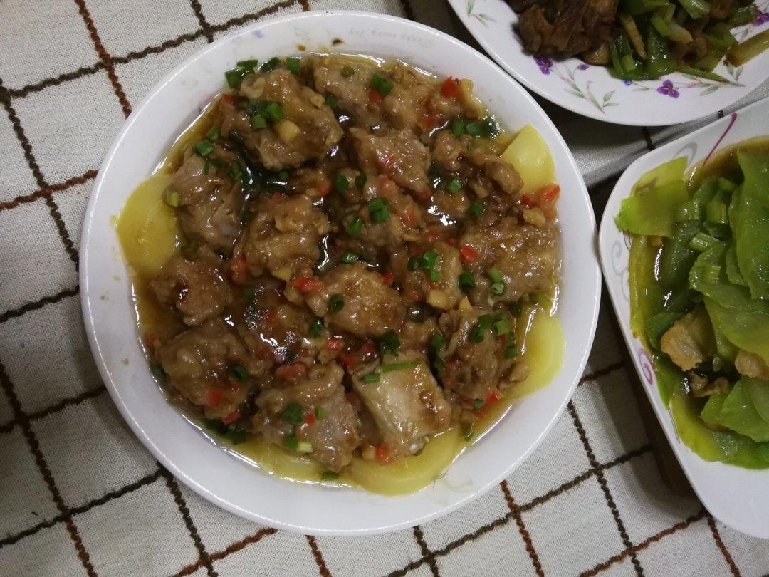 家常菜～豉汁蒸排骨