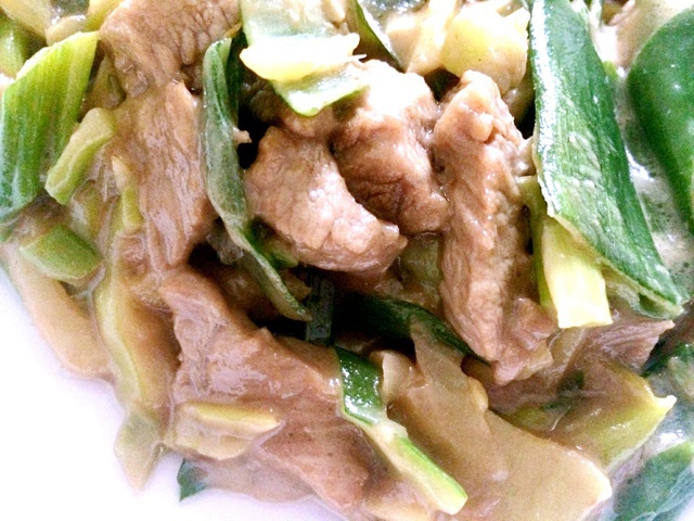 大葱牛柳