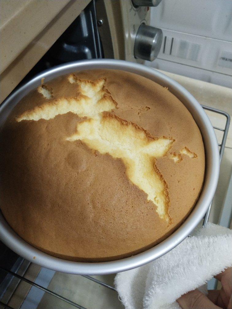 超柔软6寸戚风蛋糕(附8寸配方)零失败 超详细‼️含操作视频