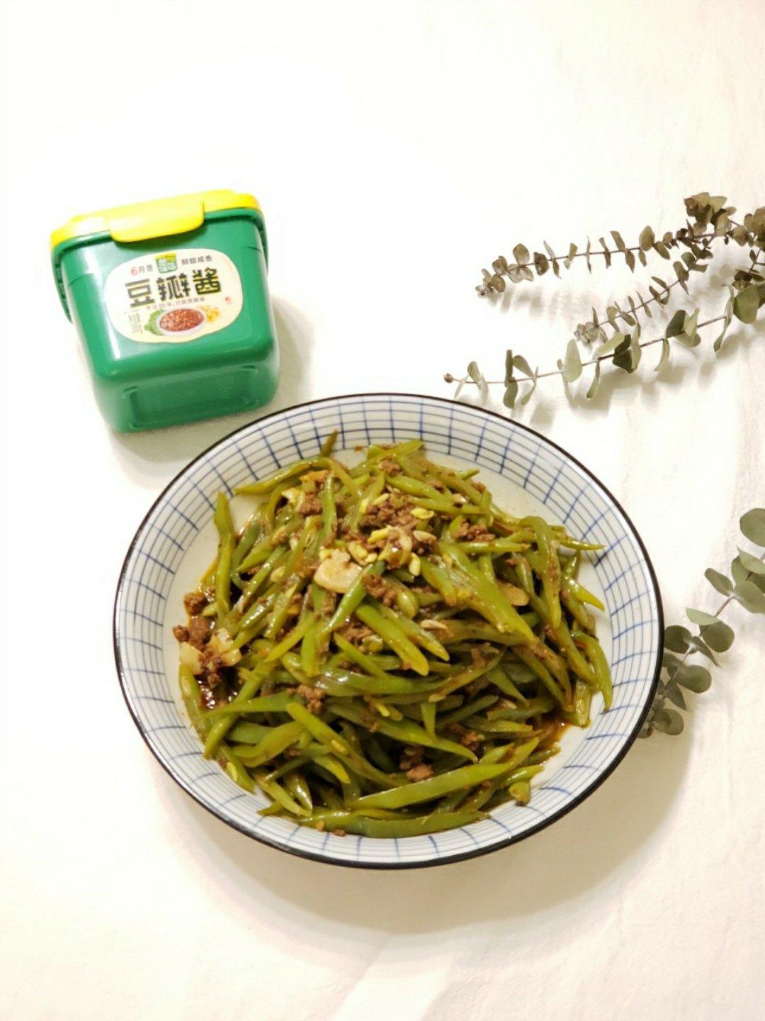 家常菜—牛肉丝炒豆角