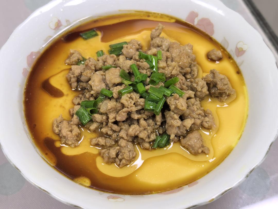 肉沫炖蛋的做法