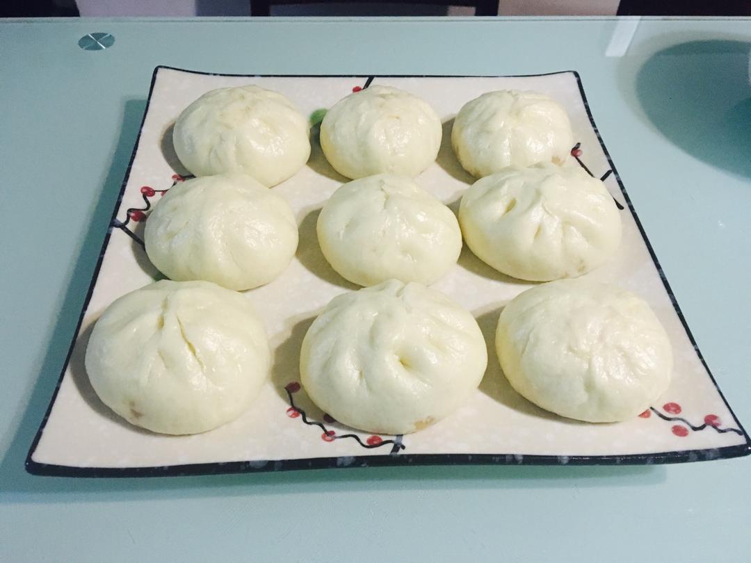 猪肉包子（附视频。一次性发酵。）