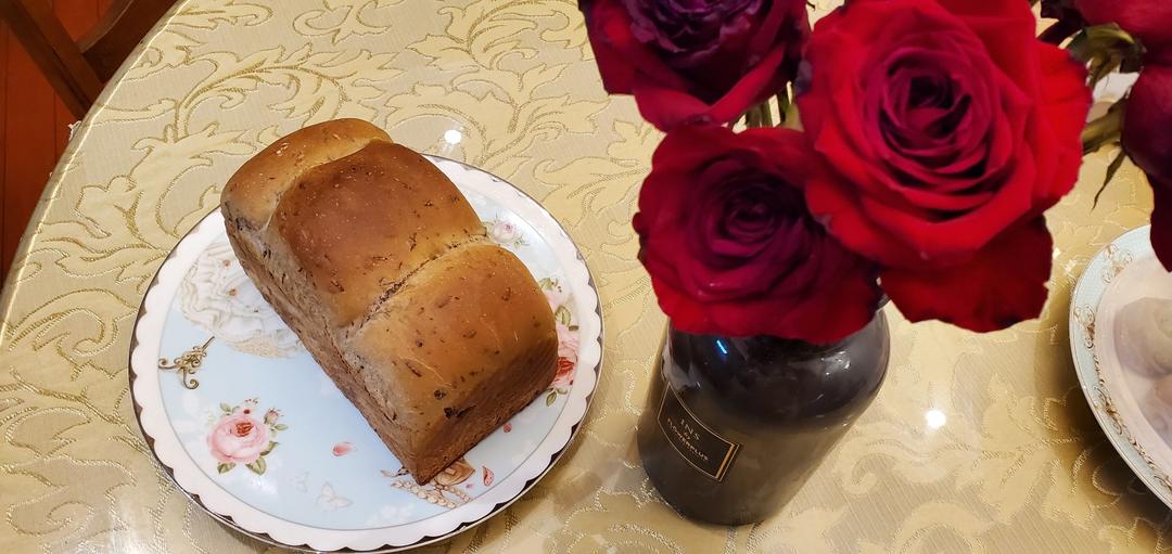 🍷红酒玫瑰吐司、高级感十足🥂