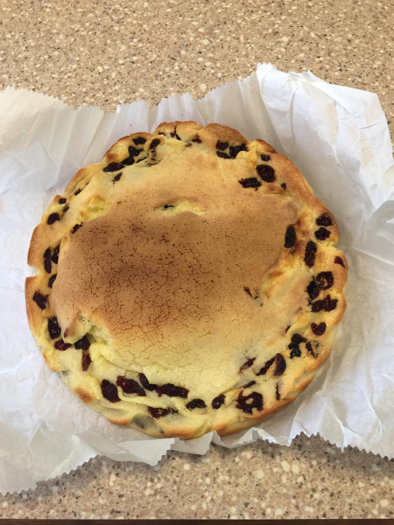 芝士蔓越莓烤年糕