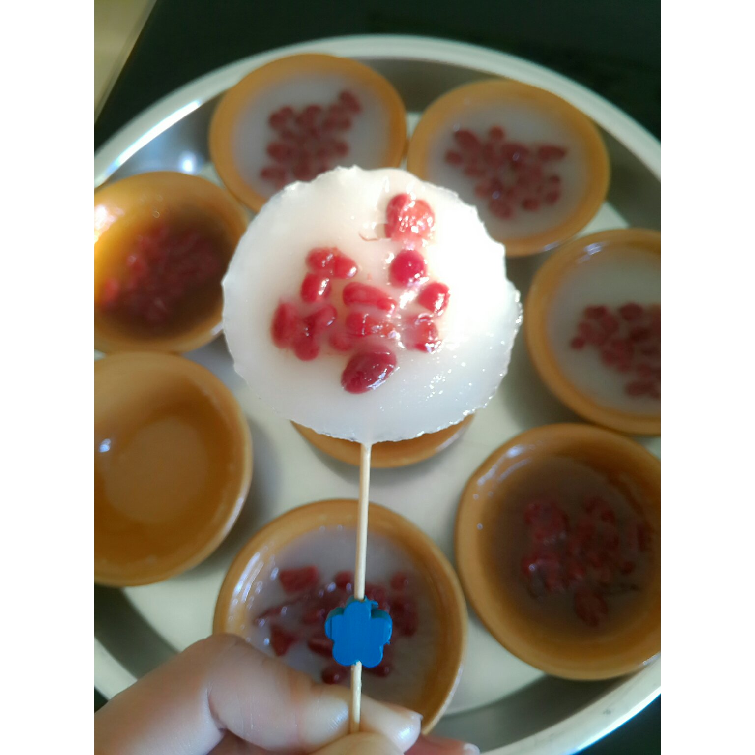 蜜豆钵仔糕