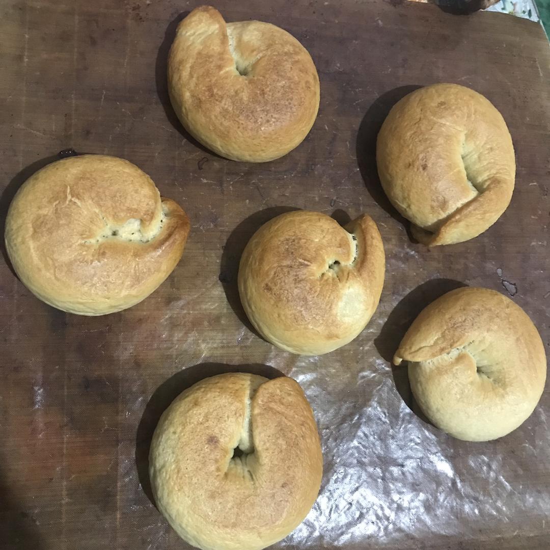 🥯低脂低糖贝果🥯新手贝果面包