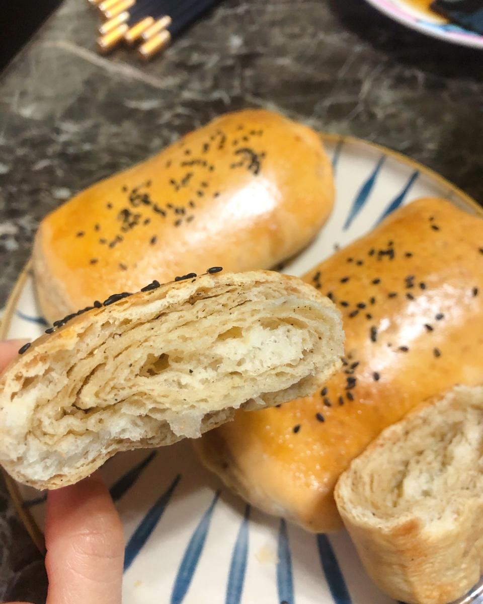 油酥千层烧饼