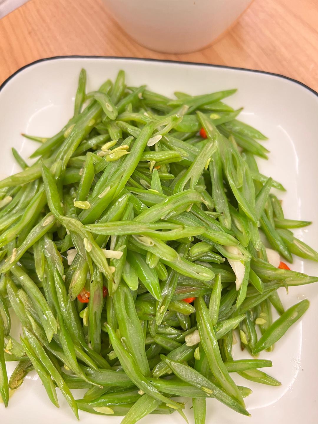 清炒刀豆丝