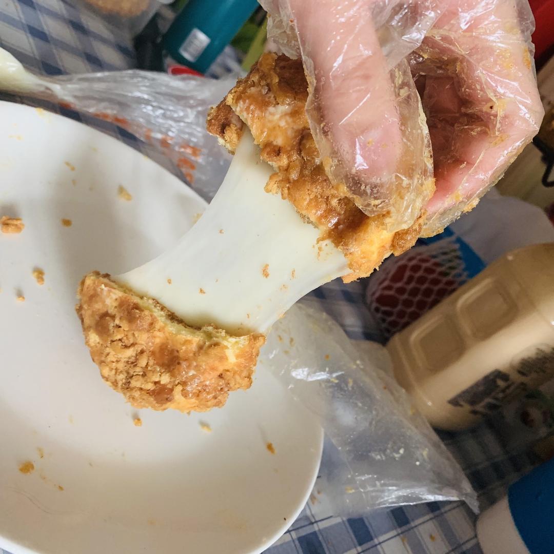 拉丝肉松流沙大贝贝