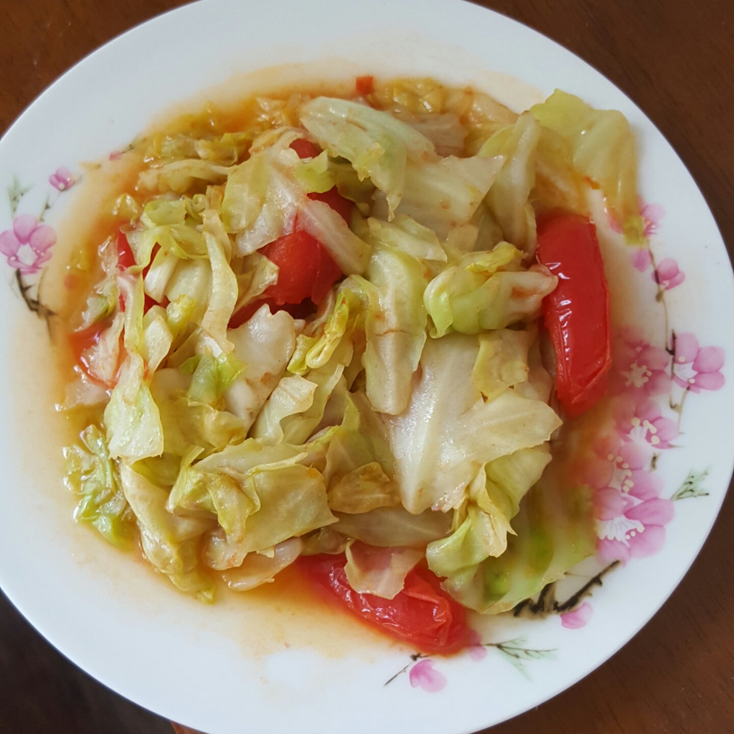 cc酱子做的番茄圆白菜
