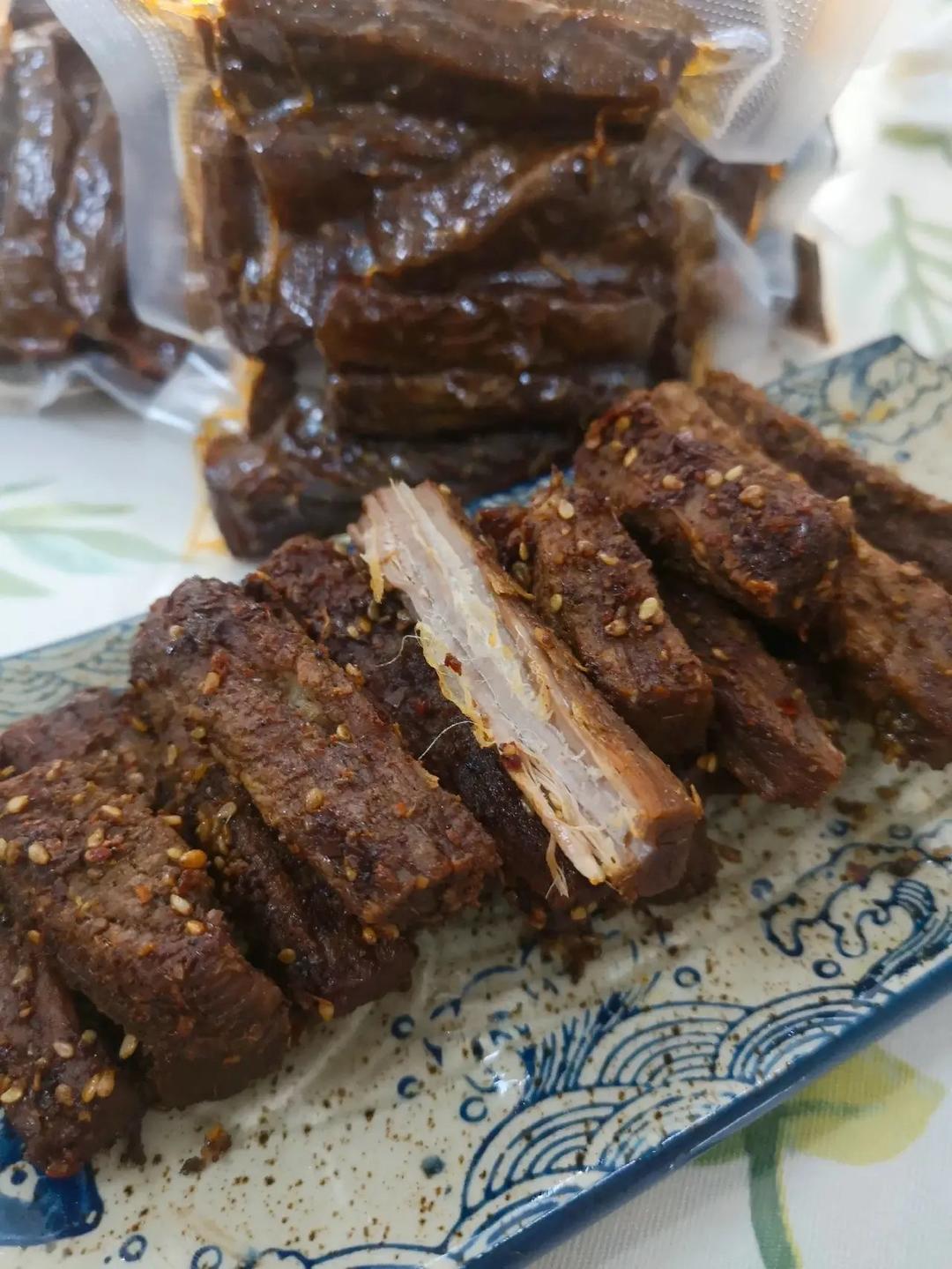 香辣手撕牛肉干