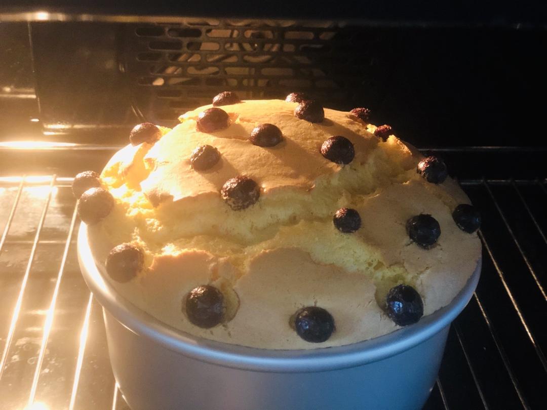 6寸戚风蛋糕胚 不回缩不塌陷0失败