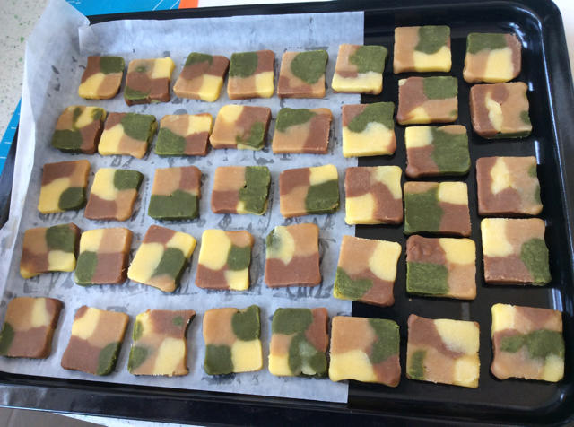 迷彩曲奇（老公饼干）