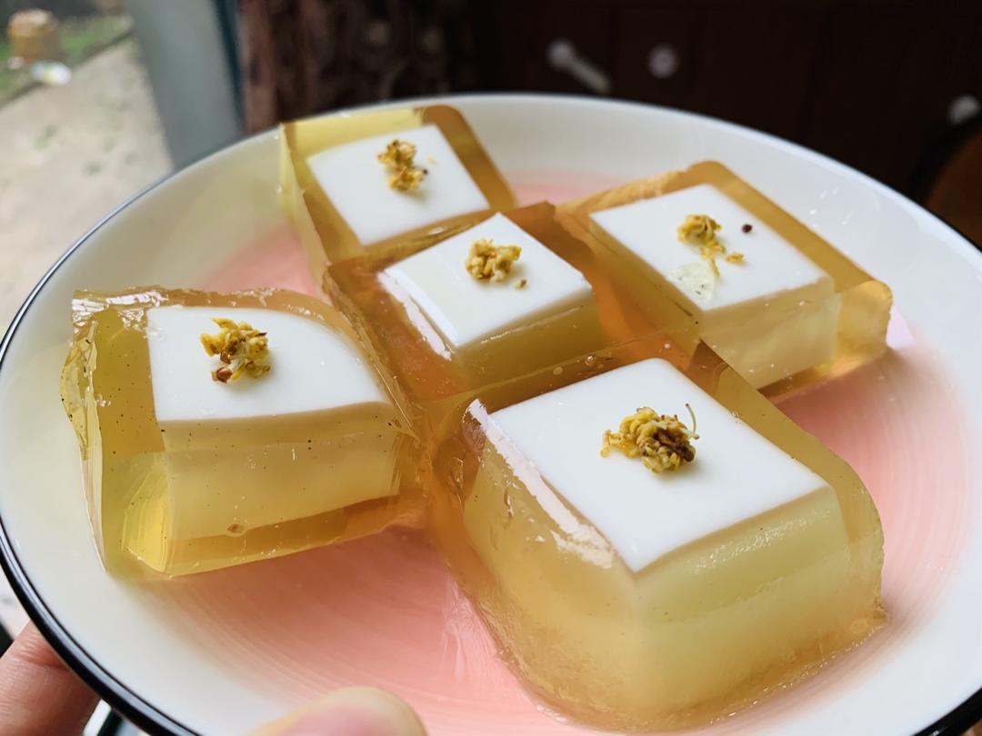 椰汁桂花糕