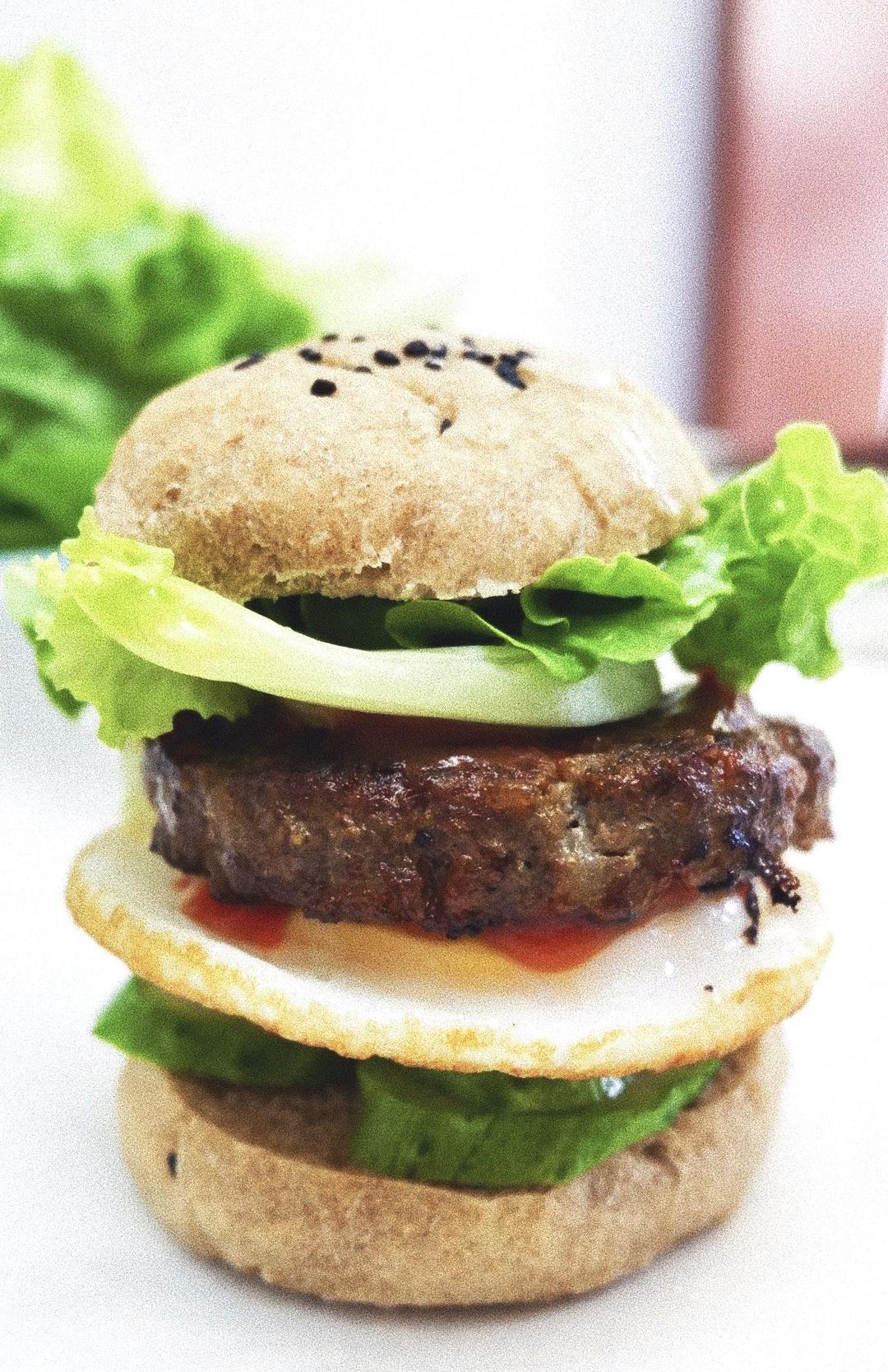 波兰种全麦汉堡胚（植物油版）