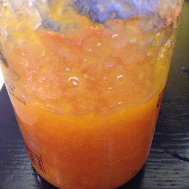 酸甜杏子酱的做法