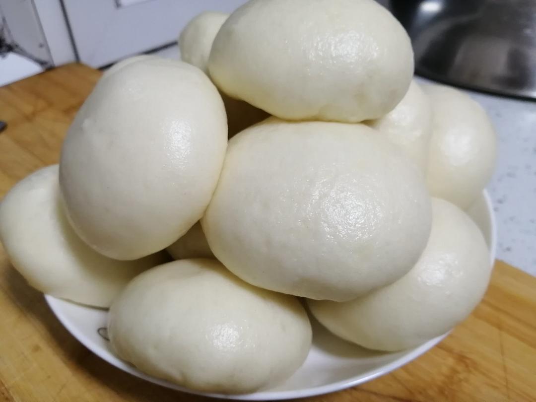 新手做馒头也能100%成功——附上非常详细的视频步骤（一次发酵法）