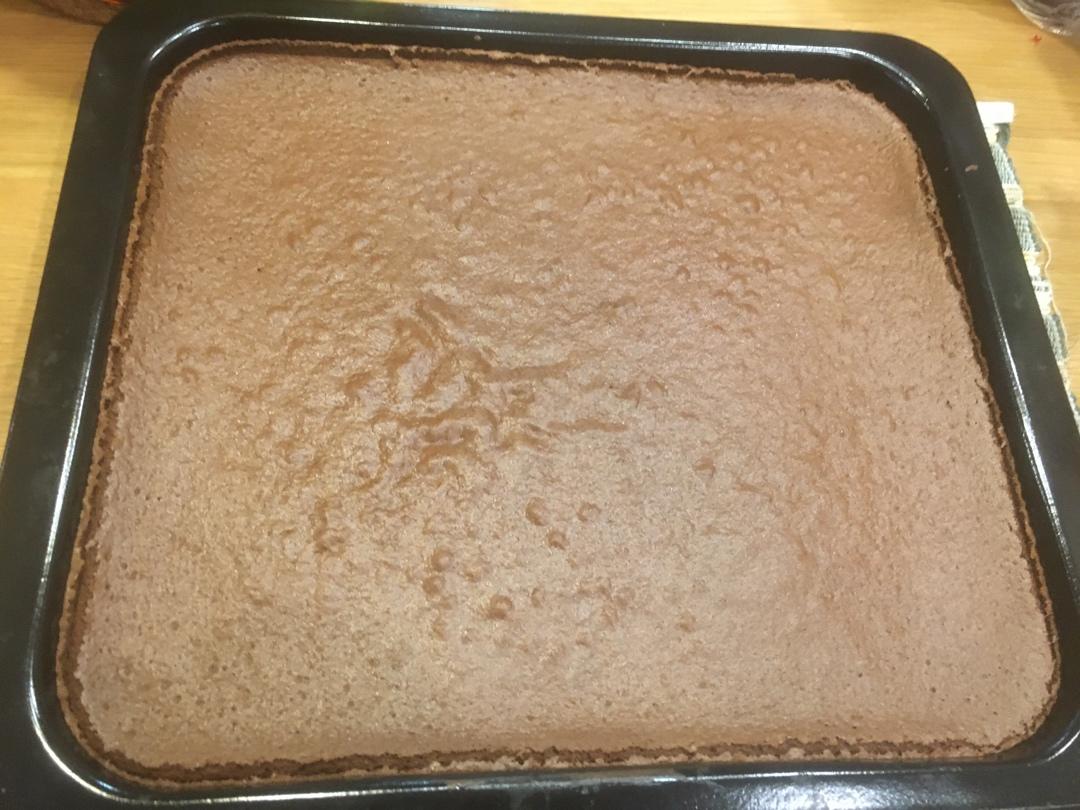 超浓郁卷不裂的巧克力蛋糕卷
