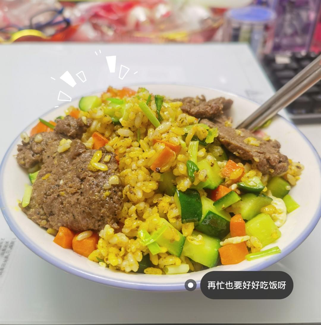 炒米饭蛋炒饭二十分钟快手家常
