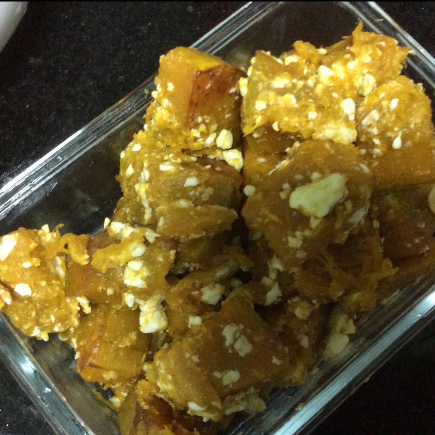 咸蛋焗南瓜（全蛋版）