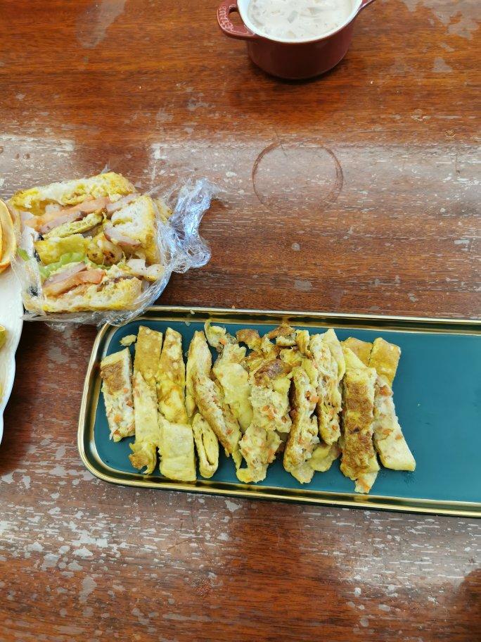 解决孩子不吃菜难题的胡萝卜蔬菜厚蛋烧鸡蛋卷