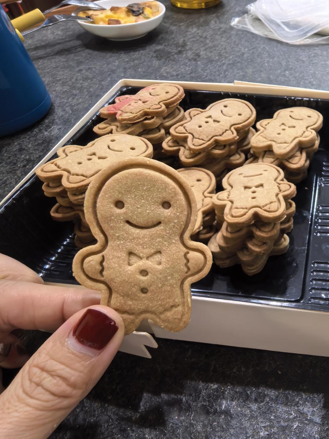 童话中的圣诞姜饼人