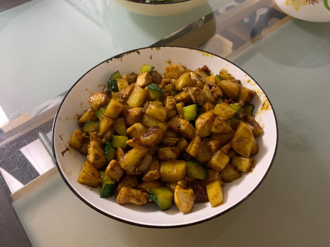 超级下饭的炒三丁