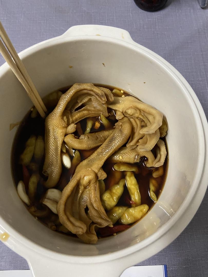 泡鸭爪（酸甜辣)