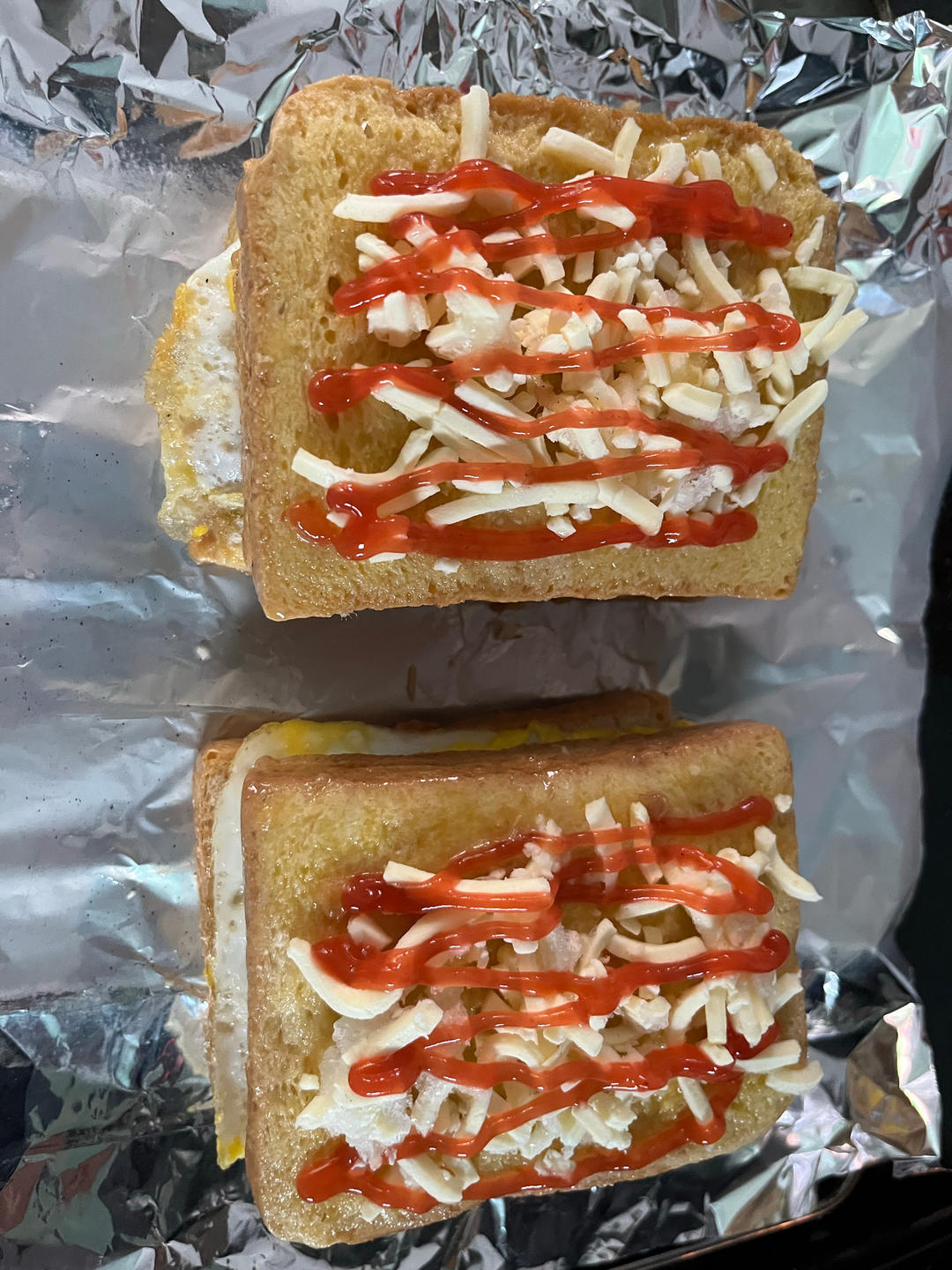 儿子最爱吃的三明治