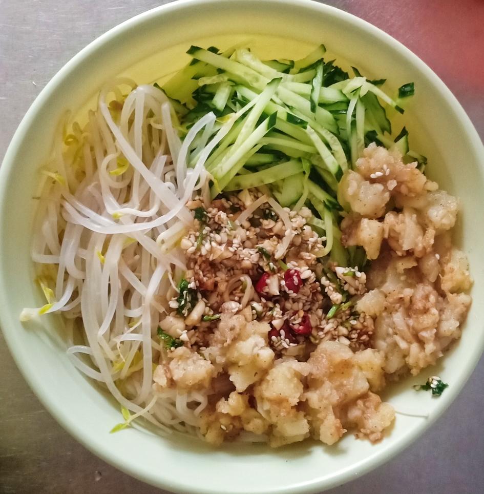土豆🥔泥凉面的做法