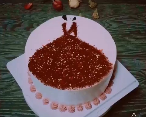 手绘生日蛋糕