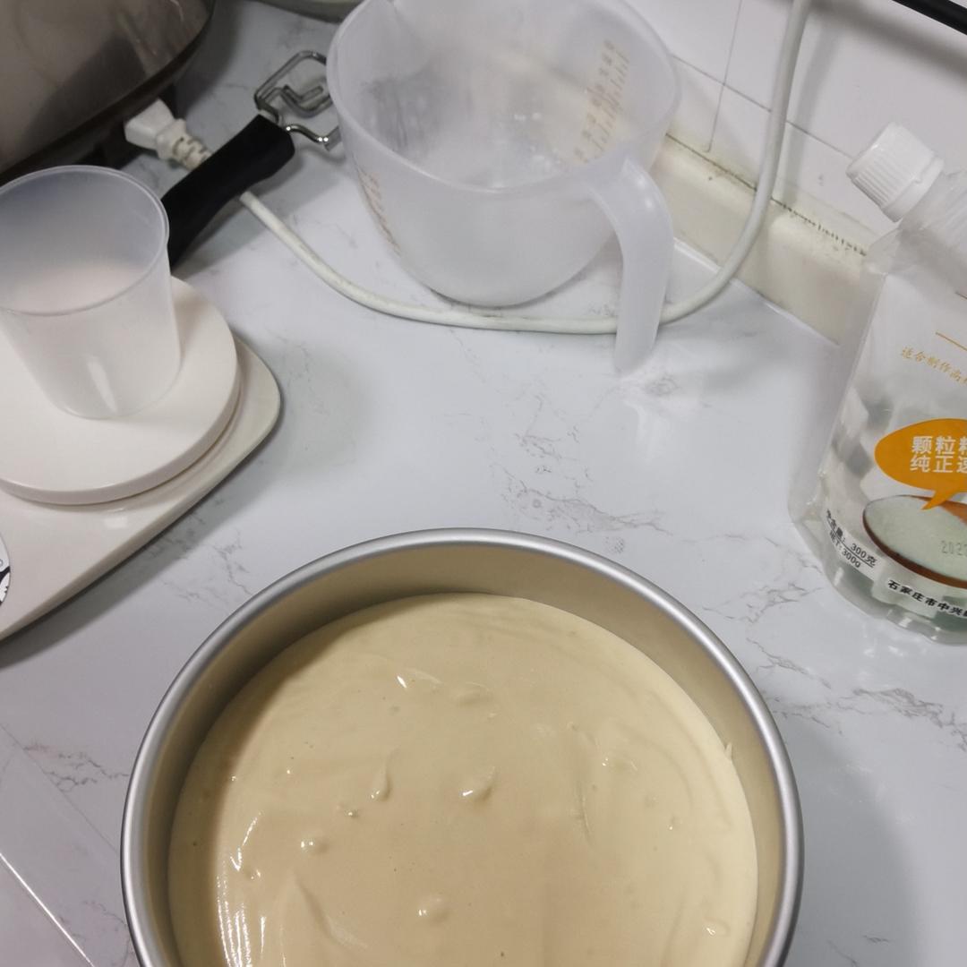 超柔软6寸戚风蛋糕(附8寸配方)零失败 超详细‼️含操作视频