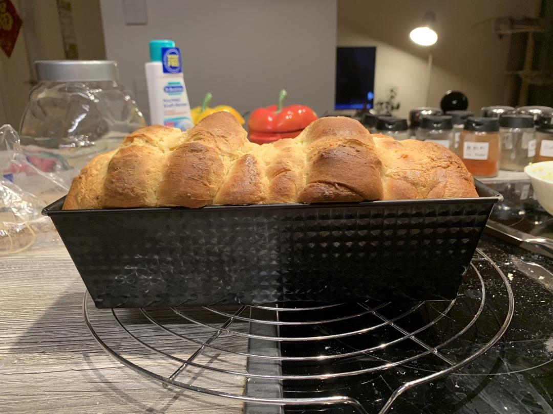 【奶酥吐司】｜简单快手版｜不用开酥