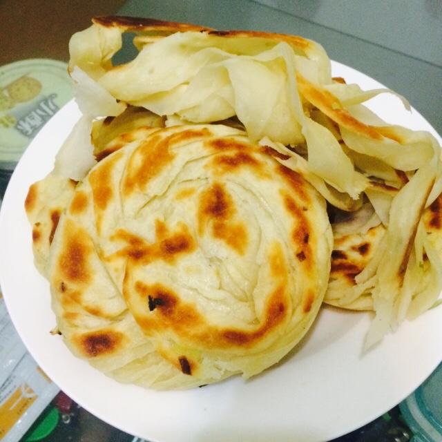 葱花手抓饼