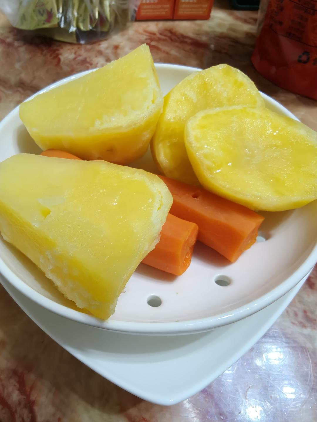 土豆“蒸”简单