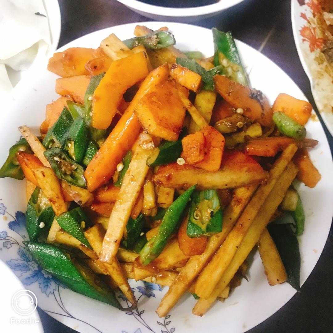 素炒三鲜（减脂餐）