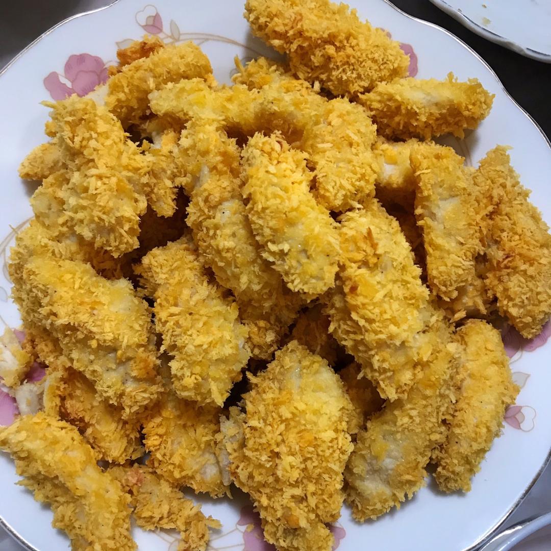 烤箱版鸡米花 | 无需油炸 蒜香味十足