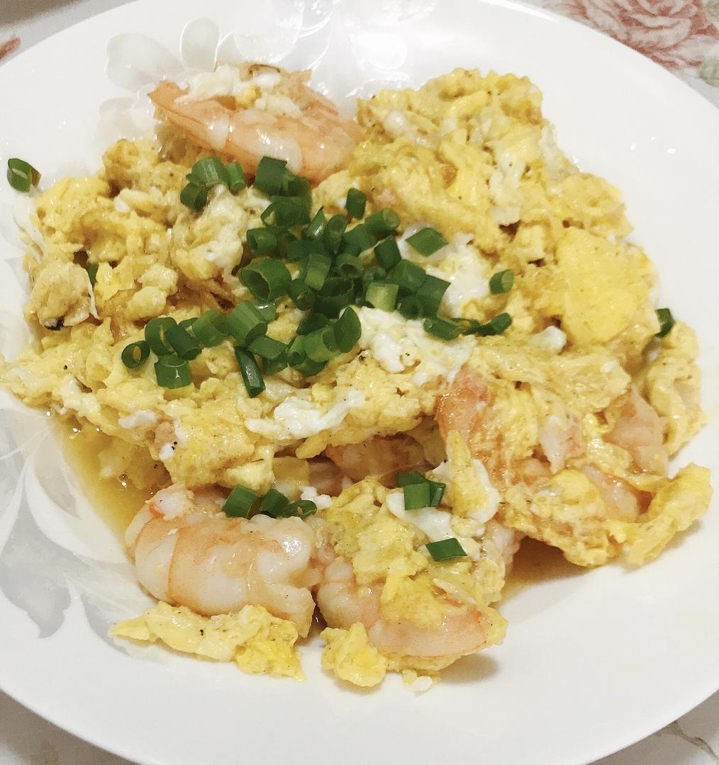 【虾仁滑蛋】超嫩滑，复刻茶餐厅经典