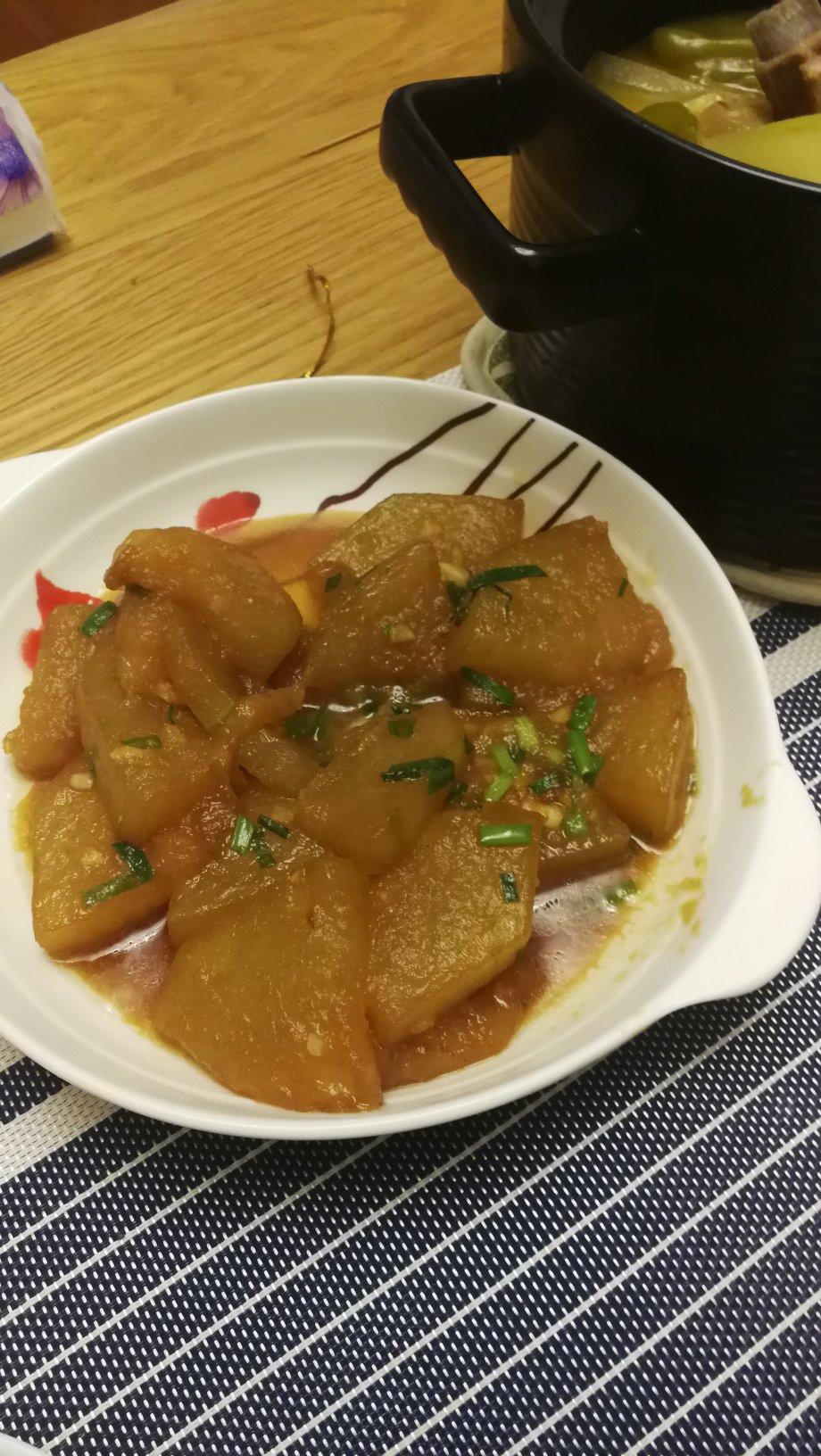 红烧冬瓜 做出红烧肉的味道