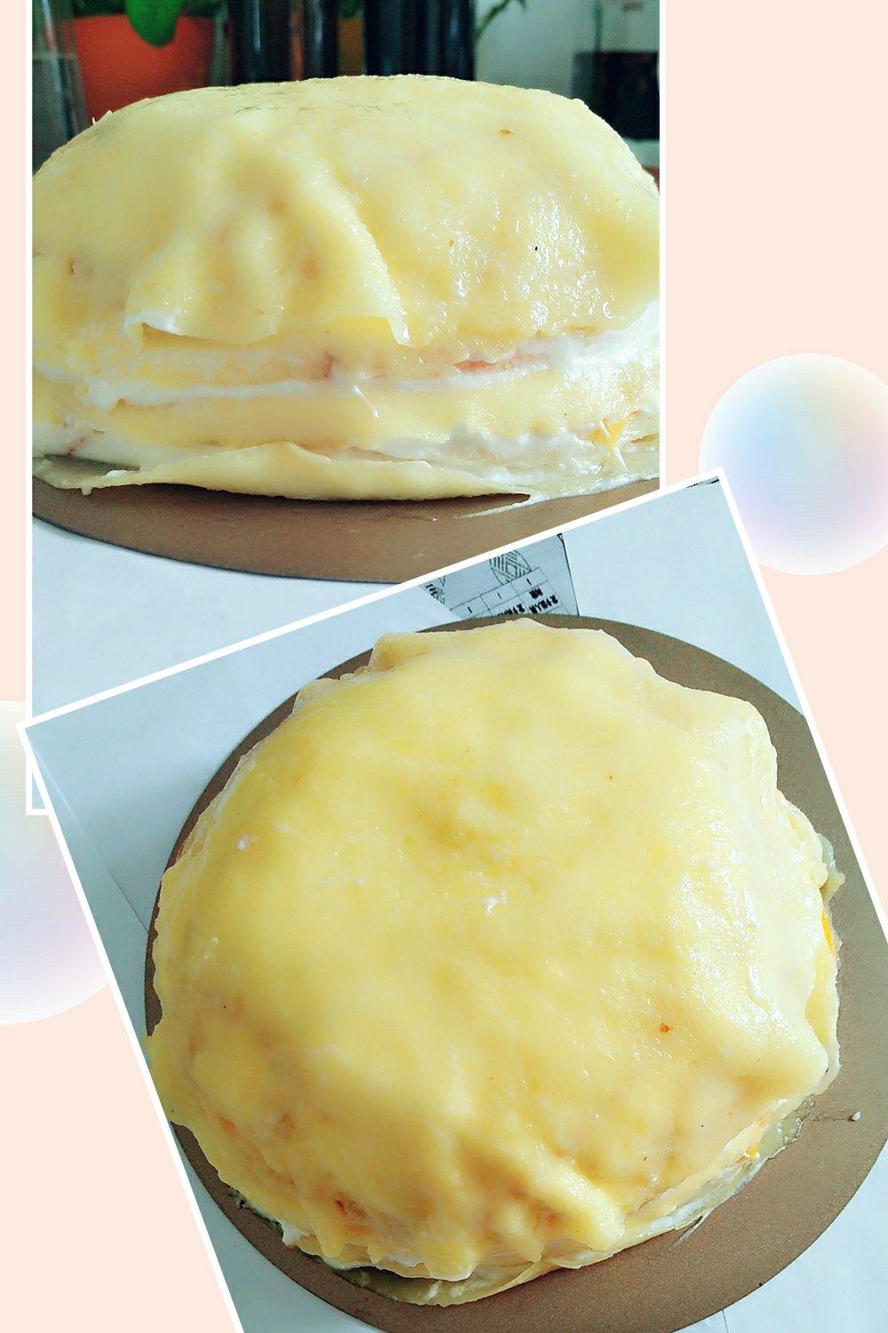 芒果千层蛋糕，100%成功告别煎皮无能